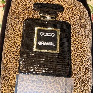 perfume bottle sequence iron on